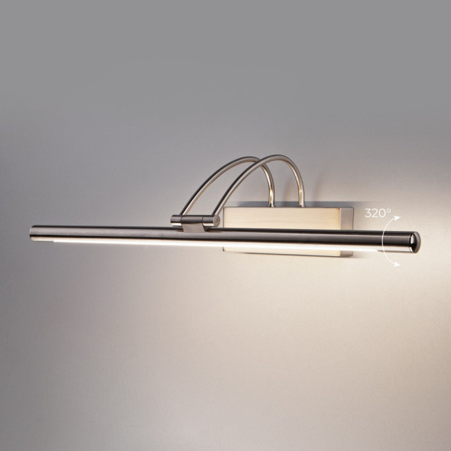 Подсветка для картин Elektrostandard Simple LED 10W 1011 IP20 никель 4690389106149 Подсветка для картин Elektrostandard Simple LED 10W 1011 IP20 никель 4690389106149