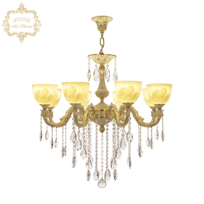 Подвесная люстра Art Classic 31.1101.8.250.B.GW.P1.U.Angel Подвесная люстра Art Classic 31.1101.8.250.B.GW.P1.U.Angel