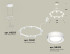 Подвесная люстра Ambrella Light Traditional (A9203, C9241, N8433) XR92031901 Подвесная люстра Ambrella Light Traditional (A9203, C9241, N8433) XR92031901