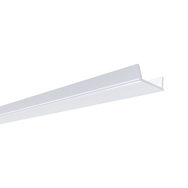 Профиль П-образный накладной Apeyron ширина ленты до 10мм (рассеиватель, заглушки - 2шт) 08-05 Профиль П-образный накладной Apeyron ширина ленты до 10мм (рассеиватель, заглушки - 2шт) 08-05