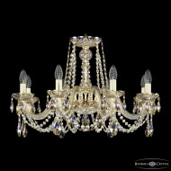 Подвесная люстра Bohemia Ivele Crystal 1402/8/240 G M801