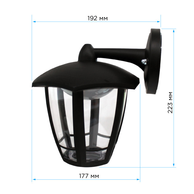 Уличный настенный светильник Apeyron Дели ДБУ 07-8-006 У1 11-191 Уличный настенный светильник Apeyron Дели ДБУ 07-8-006 У1 11-191