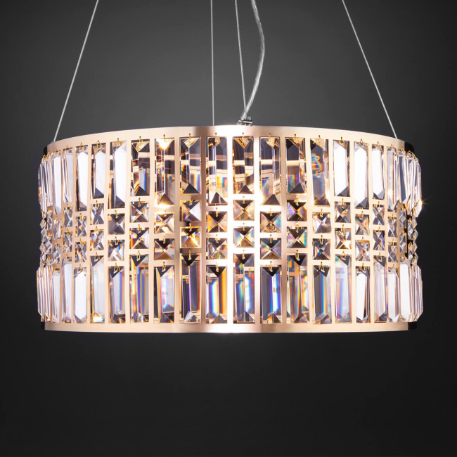 Подвесная люстра Eurosvet Lory 10125/5 золото/прозрачный хрусталь Strotskis Smart (10116/5) Подвесная люстра Eurosvet Lory 10125/5 золото/прозрачный хрусталь Strotskis Smart (10116/5)