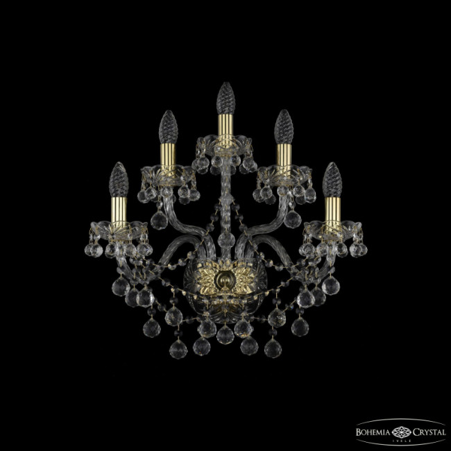Бра Bohemia Ivele Crystal 1409B/2+2+1/195/XL G Бра Bohemia Ivele Crystal 1409B/2+2+1/195/XL G