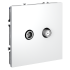Розетка телевизионная Voltum S70 VLS060402 (белый матовый) Розетка телевизионная Voltum S70 VLS060402 (белый матовый)