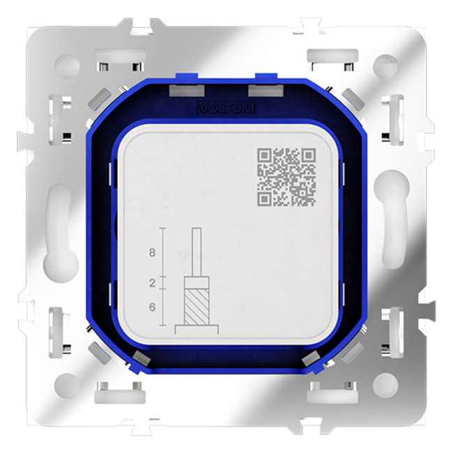 Розетка телевизионная Voltum S70 VLS060402 (белый матовый) Розетка телевизионная Voltum S70 VLS060402 (белый матовый)