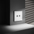 Розетка телевизионная Voltum S70 VLS060402 (белый матовый) Розетка телевизионная Voltum S70 VLS060402 (белый матовый)