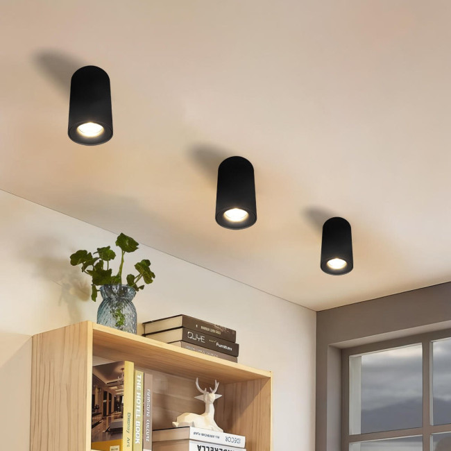 Накладной светильник Loft IT Tictac 10220 Black 3000K Накладной светильник Loft IT Tictac 10220 Black 3000K