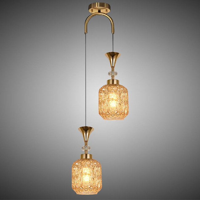 Подвесной светильник Reluce 02003-0.9-02 AMBER Подвесной светильник Reluce 02003-0.9-02 AMBER