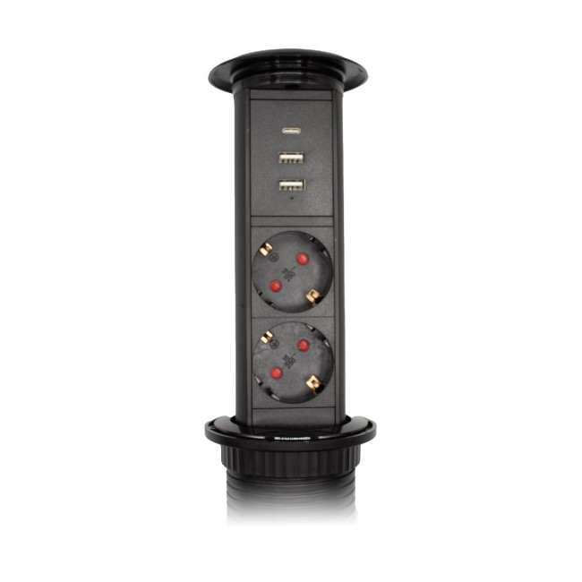 Блок розеток LE3 (2 секции 2 USB + 1 type-C беспроводная зарядка) Mebax 00-00002874 Блок розеток LE3 (2 секции 2 USB + 1 type-C беспроводная зарядка) Mebax 00-00002874