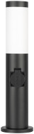 Ландшафтный светильник ЭРА Беллона GBF-103-1-BL-0450 230В Е27 IP54 черный с розеткой Б0071047