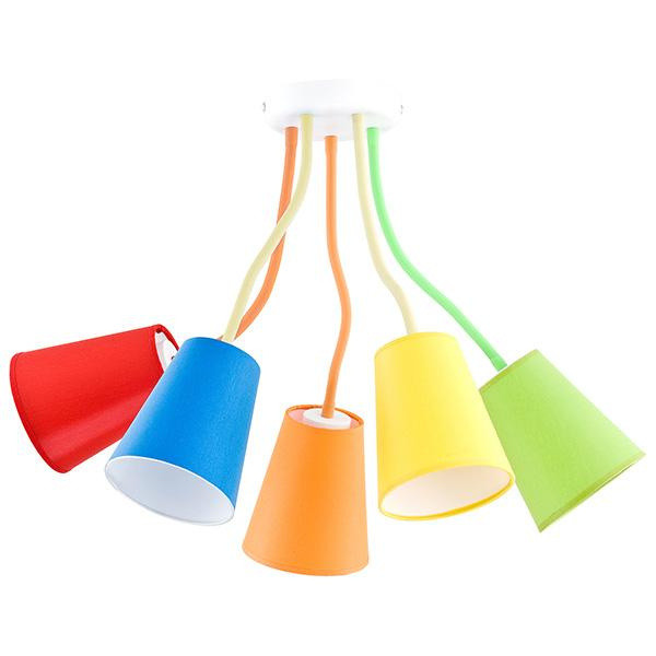 Подвесная люстра TK Lighting 2107 Wire Colour Подвесная люстра TK Lighting 2107 Wire Colour