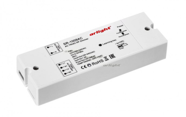 Диммер Arlight SR-1009AC 020730 Диммер Arlight SR-1009AC 020730