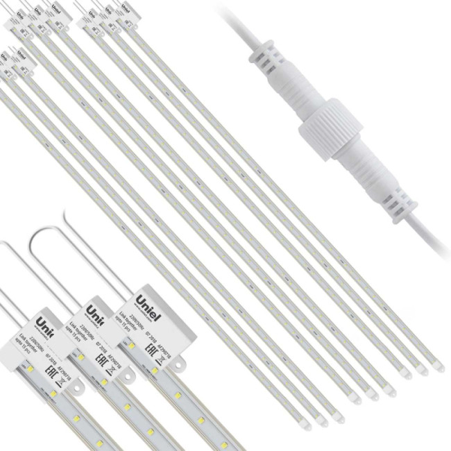 Светодиодный светильник для растений (UL-00003853) Uniel ULY-P91-20W/SPFR/K IP65 AC220V Clear KIT09 Светодиодный светильник для растений (UL-00003853) Uniel ULY-P91-20W/SPFR/K IP65 AC220V Clear KIT09