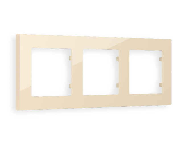 Рамка трехместная Ambrella Volt Techno AF220303 Рамка трехместная Ambrella Volt Techno AF220303