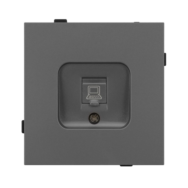 Механизм компьютерной розетки Arlight SCT-TENDO-MPC1-SFPL-GR (RJ-45, CAT6) 054593 Механизм компьютерной розетки Arlight SCT-TENDO-MPC1-SFPL-GR (RJ-45, CAT6) 054593
