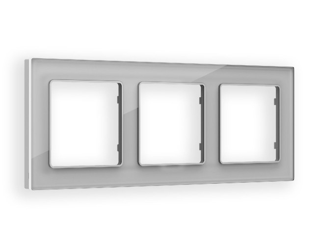 Рамка трехместная Ambrella Volt Platos AF330403 Рамка трехместная Ambrella Volt Platos AF330403