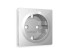 Лицевая панель для розетки с/з Ambrella Volt Alfa AP4060 Лицевая панель для розетки с/з Ambrella Volt Alfa AP4060