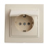 Розетка 1-местная с крышкой Stekker PST16-9012-02 с защитной шторкой 39238 Розетка 1-местная с крышкой Stekker PST16-9012-02 с защитной шторкой 39238