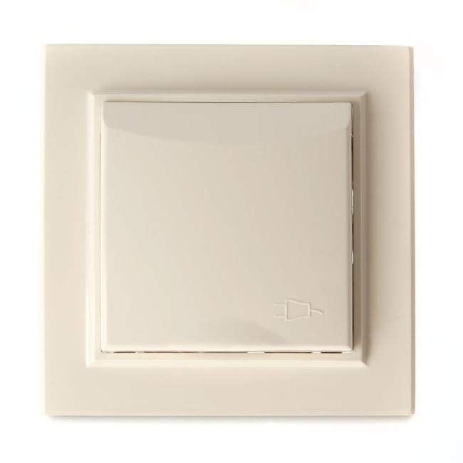 Розетка 1-местная с крышкой Stekker PST16-9012-02 с защитной шторкой 39238 Розетка 1-местная с крышкой Stekker PST16-9012-02 с защитной шторкой 39238