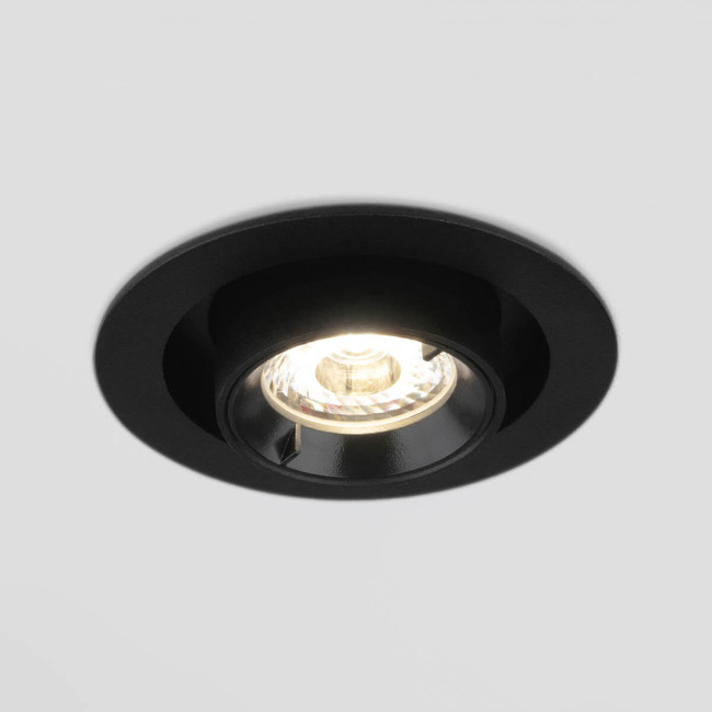 Встраиваемый светодиодный спот Elektrostandard 9917 LED 10W 4200K черный матовый 4690389161681 Встраиваемый светодиодный спот Elektrostandard 9917 LED 10W 4200K черный матовый 4690389161681