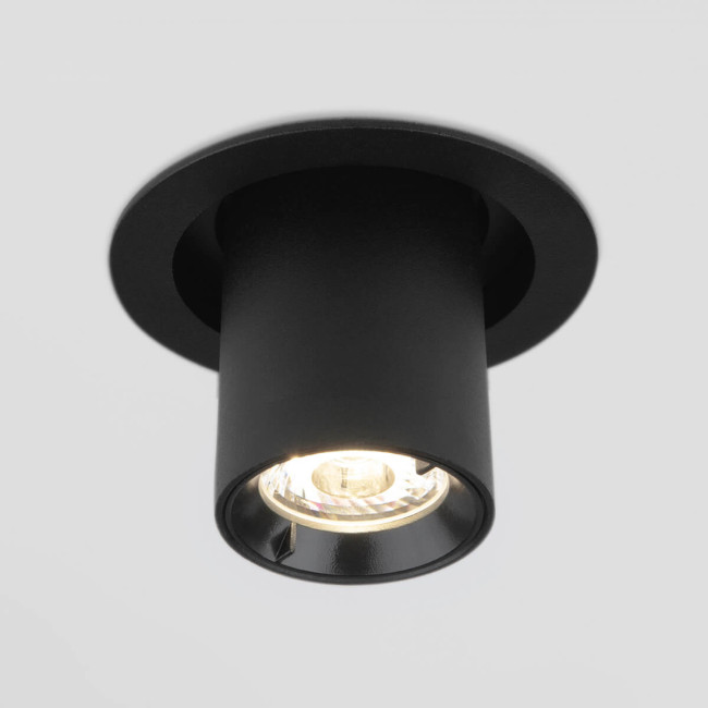 Встраиваемый светодиодный спот Elektrostandard 9917 LED 10W 4200K черный матовый 4690389161681 Встраиваемый светодиодный спот Elektrostandard 9917 LED 10W 4200K черный матовый 4690389161681