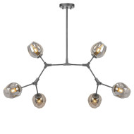 Люстра на штанге AM Group LOFT-6 BK