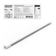 Лампа светодиодная Gauss G13 10W 6500К матовая 93030-R Лампа светодиодная Gauss G13 10W 6500К матовая 93030-R
