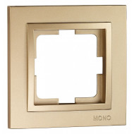 Рамка на 1 пост Mono Electric Despina титан 102-220000-160 Рамка на 1 пост Mono Electric Despina титан 102-220000-160