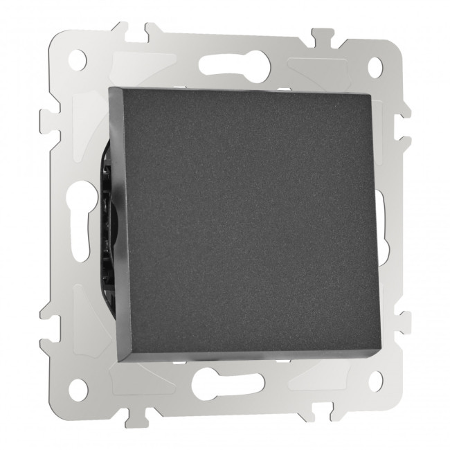 Переключатель одноклавишный перекрестный Arte Milano 203.34-1.black