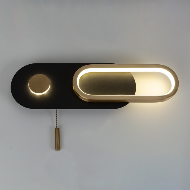 Настенный светильник Arte Lamp Lucas A2602AP-10BK Настенный светильник Arte Lamp Lucas A2602AP-10BK