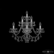 Бра Bohemia Ivele Crystal 1409B/3+2+1/240/XL Ni Бра Bohemia Ivele Crystal 1409B/3+2+1/240/XL Ni