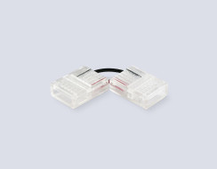 Соединитель угловой Ambrella Light Illumination COB 12/24V для лент 12mm (2 конт.) (10шт. в комплекте) GS6871