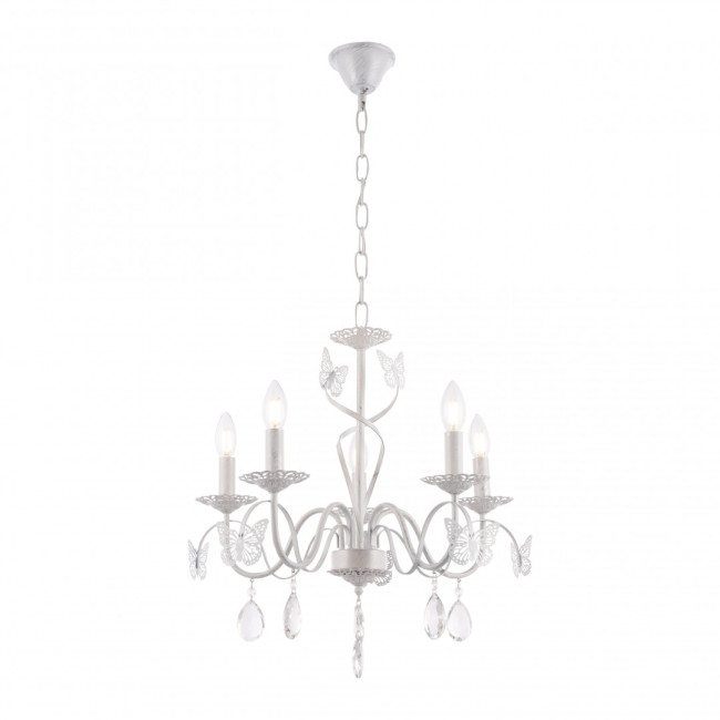 Подвесная люстра Arte Milano 346179/5 WT+SL Подвесная люстра Arte Milano 346179/5 WT+SL