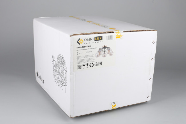 Потолочная люстра Omnilux Tuenno OML-93507-05 Потолочная люстра Omnilux Tuenno OML-93507-05