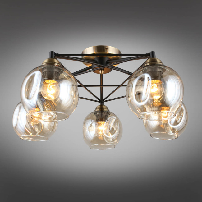 Потолочная люстра Omnilux Tuenno OML-93507-05 Потолочная люстра Omnilux Tuenno OML-93507-05