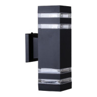 Уличный настенный светильник Reluce 86228-9.2-002CT 2*E27 BK