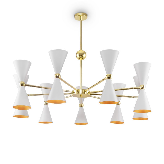 Подвесная люстра Maytoni Vesper MOD108PL-18WG Подвесная люстра Maytoni Vesper MOD108PL-18WG