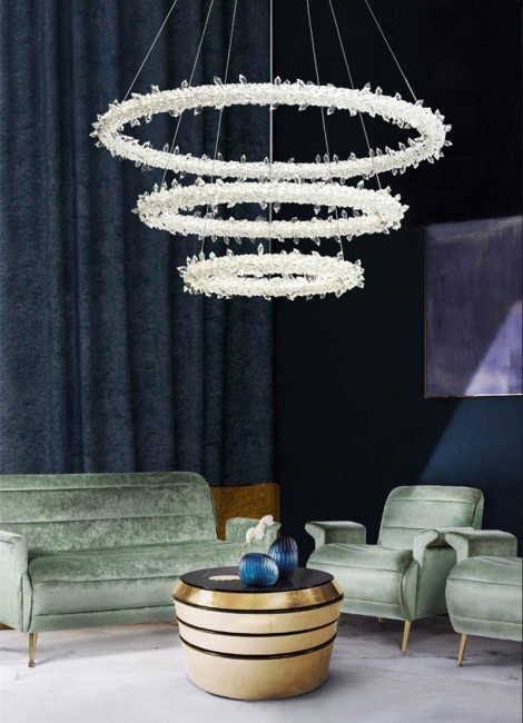 Подвесной светильник Delight Collection MD-012 MD-0120B-40+60+80 gold