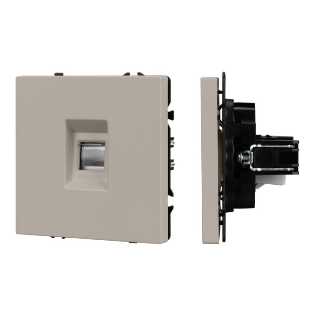 Механизм компьютерной розетки Arlight SCT-NOBE-MPC1-SFPL-CA (RJ-45, CAT6) 059438 Механизм компьютерной розетки Arlight SCT-NOBE-MPC1-SFPL-CA (RJ-45, CAT6) 059438