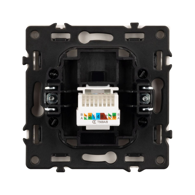 Механизм компьютерной розетки Arlight SCT-NOBE-MPC1-SFPL-CA (RJ-45, CAT6) 059438 Механизм компьютерной розетки Arlight SCT-NOBE-MPC1-SFPL-CA (RJ-45, CAT6) 059438