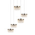 Подвесной светильник Delight Collection MD21020075 MD21020075-5A satin nickel Подвесной светильник Delight Collection MD21020075 MD21020075-5A satin nickel