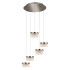 Подвесной светильник Delight Collection MD21020075 MD21020075-5A satin nickel Подвесной светильник Delight Collection MD21020075 MD21020075-5A satin nickel
