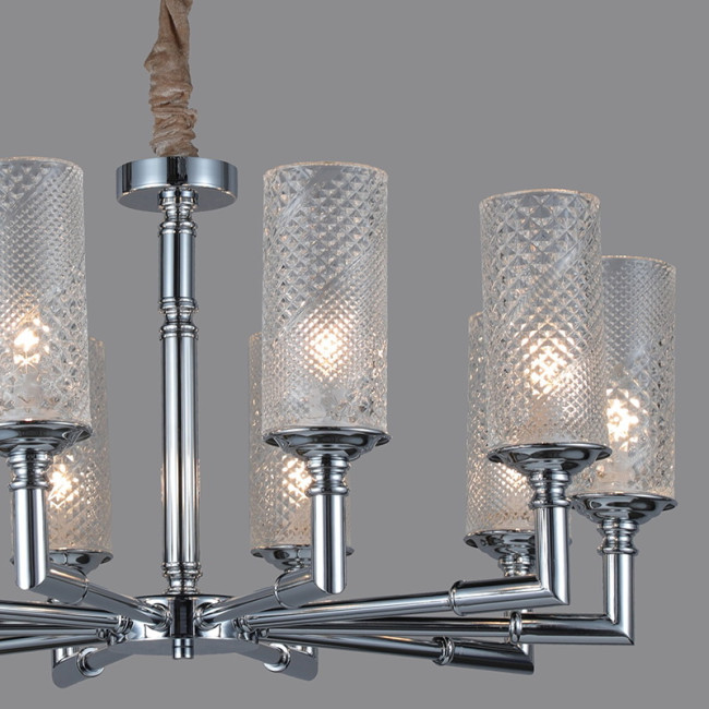 Подвесная люстра Illumico IL8683-10P-10 CR Подвесная люстра Illumico IL8683-10P-10 CR