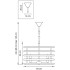 Подвесная люстра Lightstar Epsilon 735050