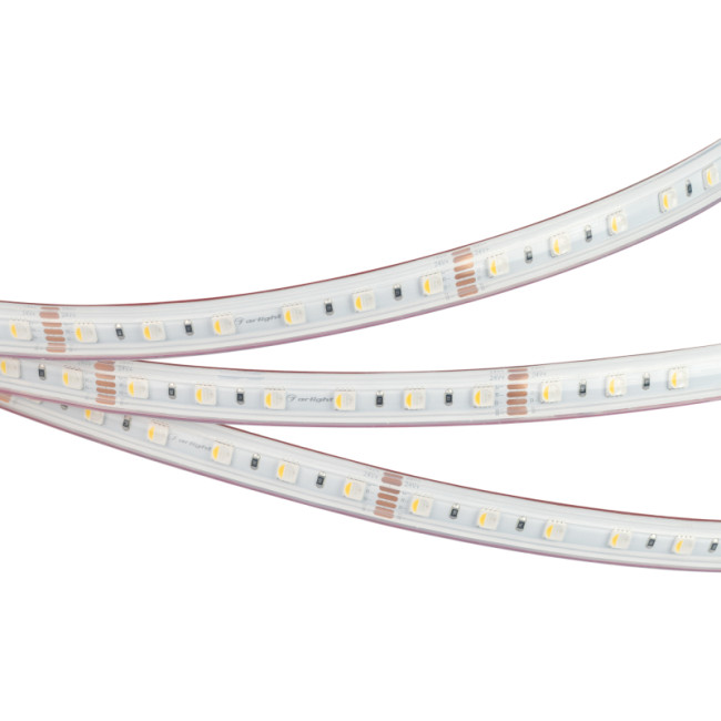 Светодиодная лента Arlight RTW-PS-B60-14mm 24V RGBW-Day-4-in-1 (19.2 W/m, IP67, 5060, 5m) 034187