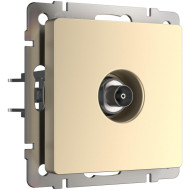 ТВ-розетка оконечная Werkel шампань W1183011 4690389157516 ТВ-розетка оконечная Werkel шампань W1183011 4690389157516