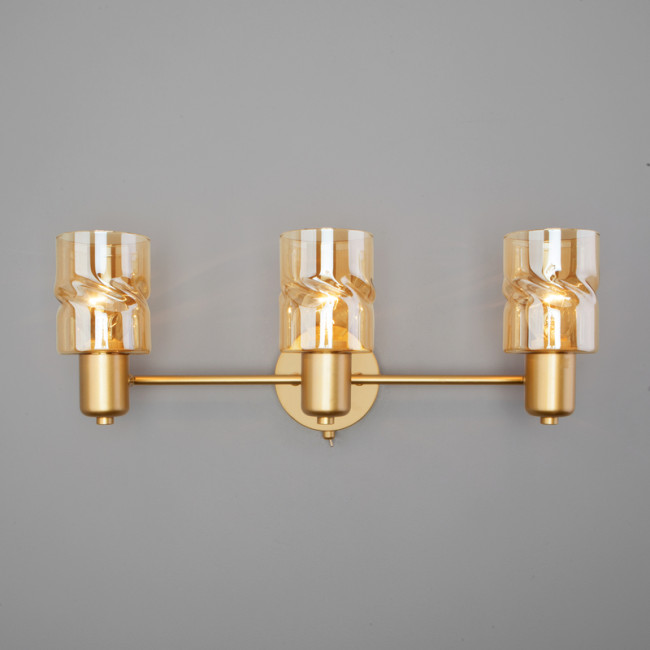 Настенный светильник Eurosvet Ansa 20120/3 перламутровое золото