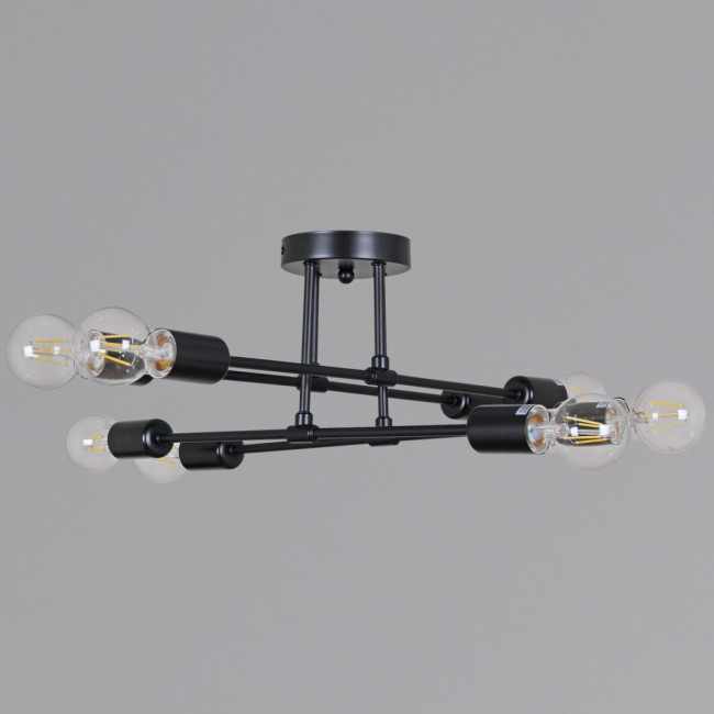 Потолочная люстра Reluce 90800-0.3-08 BK Потолочная люстра Reluce 90800-0.3-08 BK