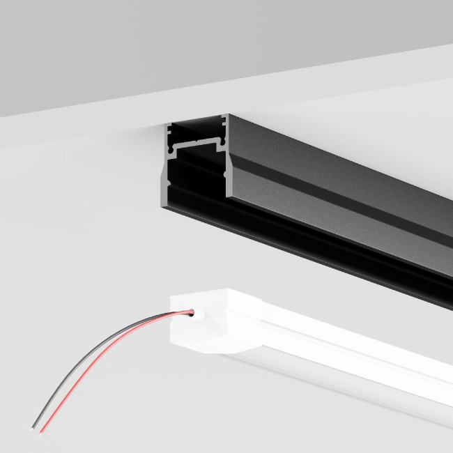 Токоведущий светильник для уличной трековой системы Maytoni Elasity O-TR001-LL-L20W3K Токоведущий светильник для уличной трековой системы Maytoni Elasity O-TR001-LL-L20W3K